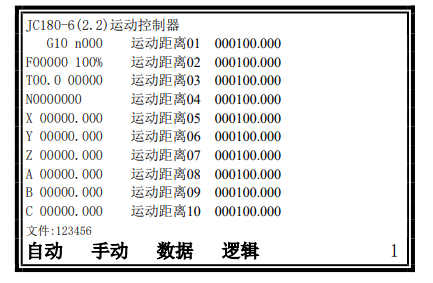 運動控制器顯示屏